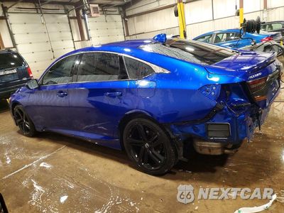Drugie zdjęcie samochodu z przodu: 2019 HONDA ACCORD SPORT VIN:1HGCV1F35KA170374 - miniatura