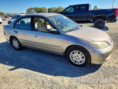 Czwarte zdjęcie samochodu z boku: 2005 HONDA CIVIC LX VIN:2HGES16515H524111 - miniatura
