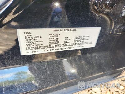 Zdjęcie 12 z 12 samochodu: 2023 TESLA MODEL Y VIN:7SAYGAEE2PF921238 - miniatura