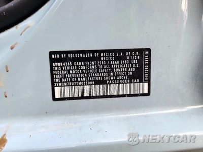 Zdjęcie 13 z 13 samochodu: 2026 VOLKSWAGEN JETTA GLI AUTOBAHN VIN:3VW2M7BU7TM039009 - miniatura