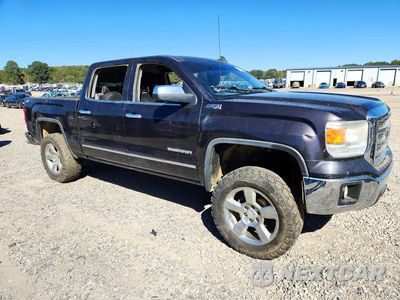 Czwarte zdjęcie samochodu z boku: 2015 GMC SIERRA K1500 SLT VIN:3GTU2VEC1FG324767 - miniatura