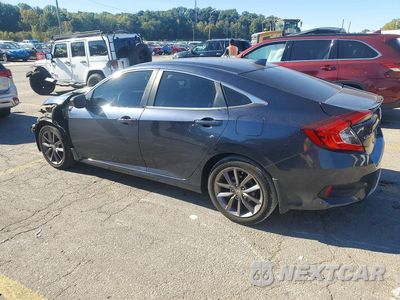 Drugie zdjęcie samochodu z przodu: 2021 HONDA CIVIC EXL VIN:19XFC1F70ME005028 - miniatura