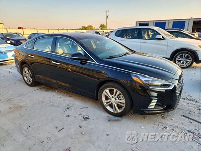 Czwarte zdjęcie samochodu z boku: 2018 HYUNDAI SONATA LIMITED VIN:5NPE34AF6JH709365 - miniatura