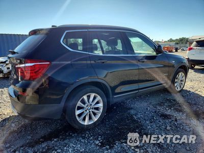 Trzecie zdjęcie samochodu z tyłu: 2013 BMW X3 XDRIVE28I VIN:5UXWX9C52D0A17441 - miniatura