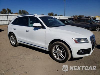 Czwarte zdjęcie samochodu z boku: 2017 AUDI Q5 PREMIUM PLUS VIN:WA1L2AFP3HA031616 - miniatura
