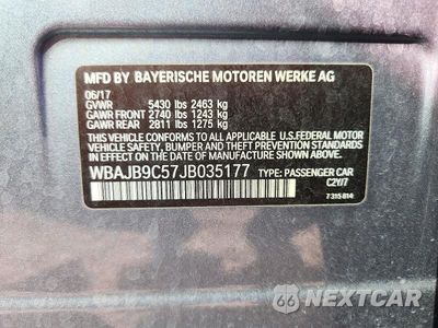 Zdjęcie 12 z 12 samochodu: 2018 BMW M550XI VIN:WBAJB9C57JB035177 - miniatura