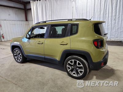 Drugie zdjęcie samochodu z przodu: 2015 JEEP RENEGADE LATITUDE VIN:ZACCJBBT1FPB88284 - miniatura