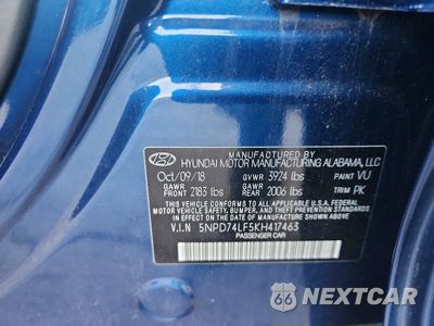 Zdjęcie 13 z 13 samochodu: 2019 HYUNDAI ELANTRA SE VIN:5NPD74LF5KH417463 - miniatura