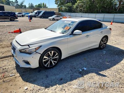 2021 INFINITI Q50 LUXE JN1EV7BP3MM706133 - główne zdjęcie licytacji z USA - miniatura