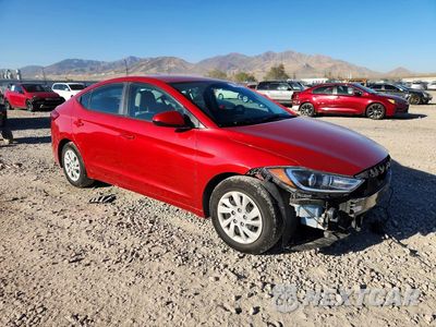 Czwarte zdjęcie samochodu z boku: 2018 HYUNDAI ELANTRA SE VIN:5NPD74LF7JH276085 - miniatura
