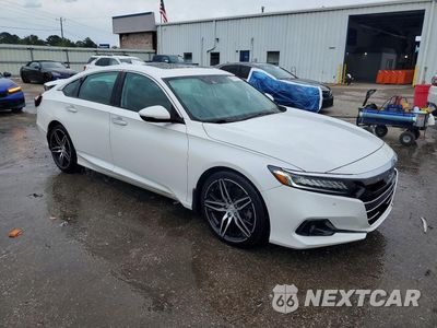 Czwarte zdjęcie samochodu z boku: 2021 HONDA ACCORD TOURING VIN:1HGCV2F94MA011620 - miniatura