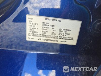 Zdjęcie 14 z 14 samochodu: 2022 TESLA MODEL Y VIN:7SAYGDEF3NF531062 - miniatura