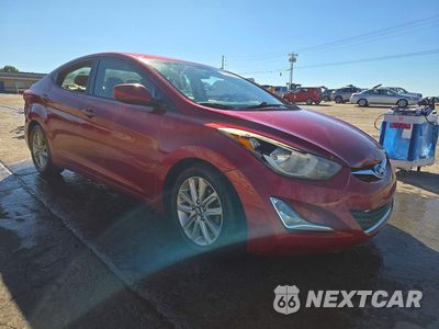 Czwarte zdjęcie samochodu z boku: 2014 HYUNDAI ELANTRA SE VIN:5NPDH4AE8EH466250 - miniatura