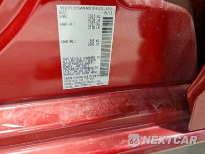 Zdjęcie 12 z 12 samochodu: 2023 NISSAN ALTIMA SV VIN:1N4BL4DV9PN417049 - miniatura