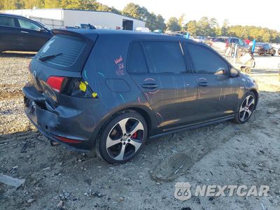 Trzecie zdjęcie samochodu z tyłu: 2017 VOLKSWAGEN GTI SPORT VIN:3VW547AU2HM026805 - miniatura
