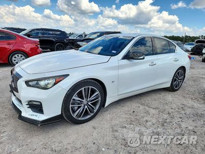 2015 INFINITI Q50 SPORT JN1BV7AR7FM409018 - główne zdjęcie licytacji z USA - miniatura