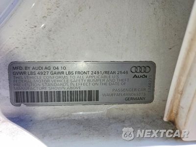 Zdjęcie 12 z 12 samochodu: 2010 AUDI A4 PREMIUM PLUS VIN:WAUFFAFL4AN065273 - miniatura