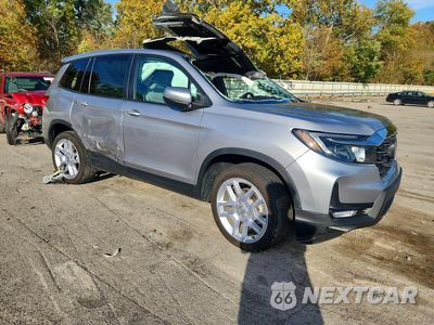 Czwarte zdjęcie samochodu z boku: 2025 HONDA PASSPORT EXL VIN:5FNYF8H52SB018892 - miniatura