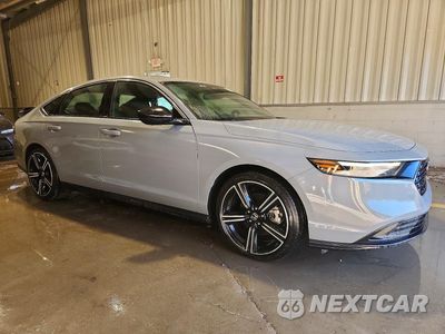 Czwarte zdjęcie samochodu z boku: 2024 HONDA ACCORD HYBRID SPORT VIN:1HGCY2F58RA048729 - miniatura