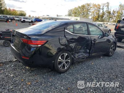 Trzecie zdjęcie samochodu z tyłu: 2021 NISSAN SENTRA SV VIN:3N1AB8CV3MY310551 - miniatura