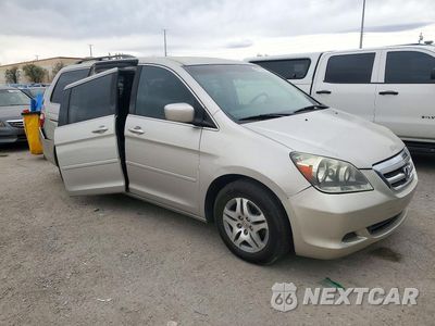 Czwarte zdjęcie samochodu z boku: 2007 HONDA ODYSSEY EX VIN:5FNRL38497B403817 - miniatura