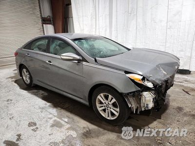 Czwarte zdjęcie samochodu z boku: 2014 HYUNDAI SONATA GLS VIN:5NPEB4AC4EH929764 - miniatura