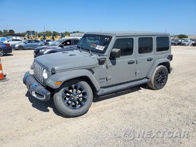 2022 JEEP WRANGLER UNLIMITED SAHARA 4XE 1C4JJXP62NW198427 - główne zdjęcie licytacji z USA - miniatura