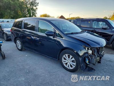 Czwarte zdjęcie samochodu z boku: 2016 HONDA ODYSSEY EXL VIN:5FNRL5H60GB130053 - miniatura