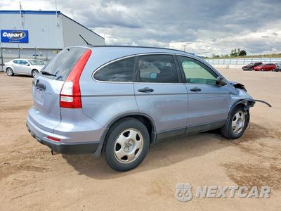 Trzecie zdjęcie samochodu z tyłu: 2010 HONDA CR-V LX VIN:5J6RE4H33AL087367 - miniatura