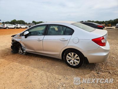 Drugie zdjęcie samochodu z przodu: 2012 HONDA CIVIC LX VIN:19XFB2F59CE027079 - miniatura