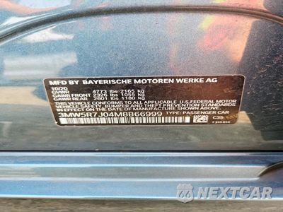 Zdjęcie 12 z 12 samochodu: 2021 BMW 330XI VIN:3MW5R7J04M8B66999 - miniatura