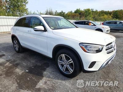 Czwarte zdjęcie samochodu z boku: 2021 MERCEDES-BENZ GLC 300 4MATIC VIN:W1N0G8EB4MV317737 - miniatura