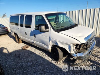 Czwarte zdjęcie samochodu z boku: 2008 FORD ECONOLINE E150 WAGON VIN:1FMNE11L98DA86530 - miniatura