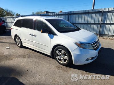 Czwarte zdjęcie samochodu z boku: 2011 HONDA ODYSSEY TOURING VIN:5FNRL5H92BB053639 - miniatura
