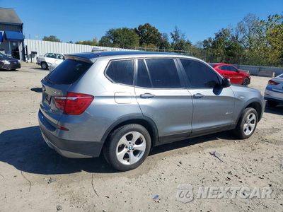Trzecie zdjęcie samochodu z tyłu: 2012 BMW X3 XDRIVE28I VIN:5UXWX5C51CL728681 - miniatura