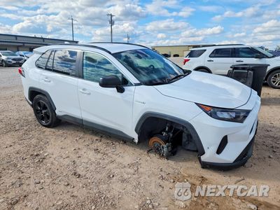 Czwarte zdjęcie samochodu z boku: 2021 TOYOTA RAV4 LE VIN:4T3L6RFV7MU009492 - miniatura