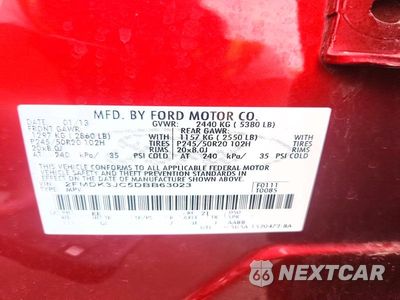 Zdjęcie 14 z 14 samochodu: 2013 FORD EDGE SEL VIN:2FMDK3JC5DBB63023 - miniatura