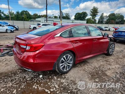 Trzecie zdjęcie samochodu z tyłu: 2020 HONDA ACCORD HYBRID VIN:1HGCV3F14LA007825 - miniatura
