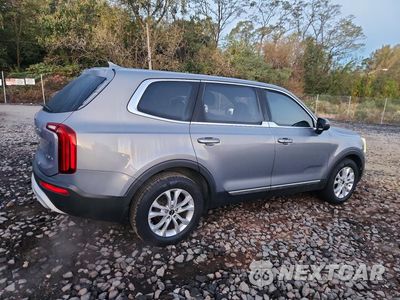 Trzecie zdjęcie samochodu z tyłu: 2020 KIA TELLURIDE LX VIN:5XYP2DHC4LG076351 - miniatura