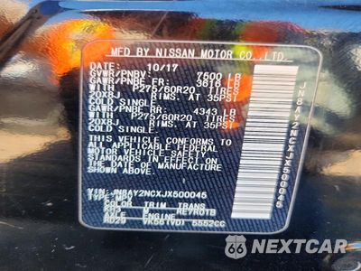 Zdjęcie 12 z 12 samochodu: 2018 NISSAN ARMADA SL VIN:JN8AY2NCXJX500045 - miniatura