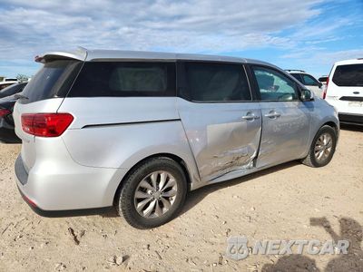 Trzecie zdjęcie samochodu z tyłu: 2019 KIA SEDONA LX VIN:KNDMB5C13K6559927 - miniatura