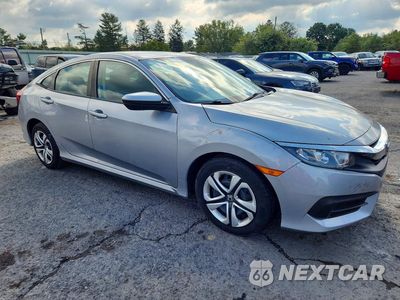 Czwarte zdjęcie samochodu z boku: 2018 HONDA CIVIC LX VIN:2HGFC2F58JH527766 - miniatura