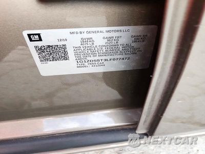 Zdjęcie 12 z 12 samochodu: 2020 CHEVROLET MALIBU LT VIN:1G1ZD5ST3LF077472 - miniatura