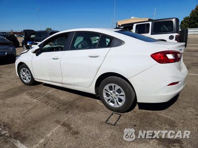 Drugie zdjęcie samochodu z przodu: 2019 CHEVROLET CRUZE LS VIN:1G1BC5SM6K7147665 - miniatura