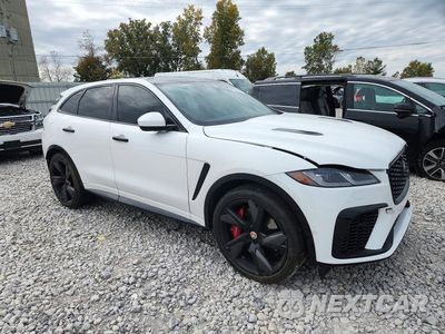 Czwarte zdjęcie samochodu z boku: 2023 JAGUAR F-PACE SVR VIN:SADCZ2EE1PA704350 - miniatura