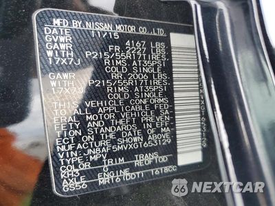 Zdjęcie 14 z 14 samochodu: 2016 NISSAN JUKE SV VIN:JN8AF5MVXGT653129 - miniatura
