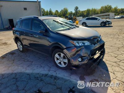 Czwarte zdjęcie samochodu z boku: 2013 TOYOTA RAV4 XLE VIN:JTMWFREV3D5011407 - miniatura