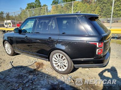 Drugie zdjęcie samochodu z przodu: 2020 LAND ROVER RANGE ROVER HSE VIN:SALGS2RK5LA582659 - miniatura