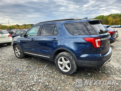 Drugie zdjęcie samochodu z przodu: 2017 FORD EXPLORER XLT VIN:1FM5K8D86HGB25890 - miniatura