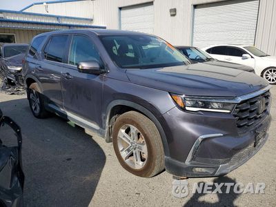Czwarte zdjęcie samochodu z boku: 2025 HONDA PILOT EXL VIN:5FNYG1H48SB042481 - miniatura